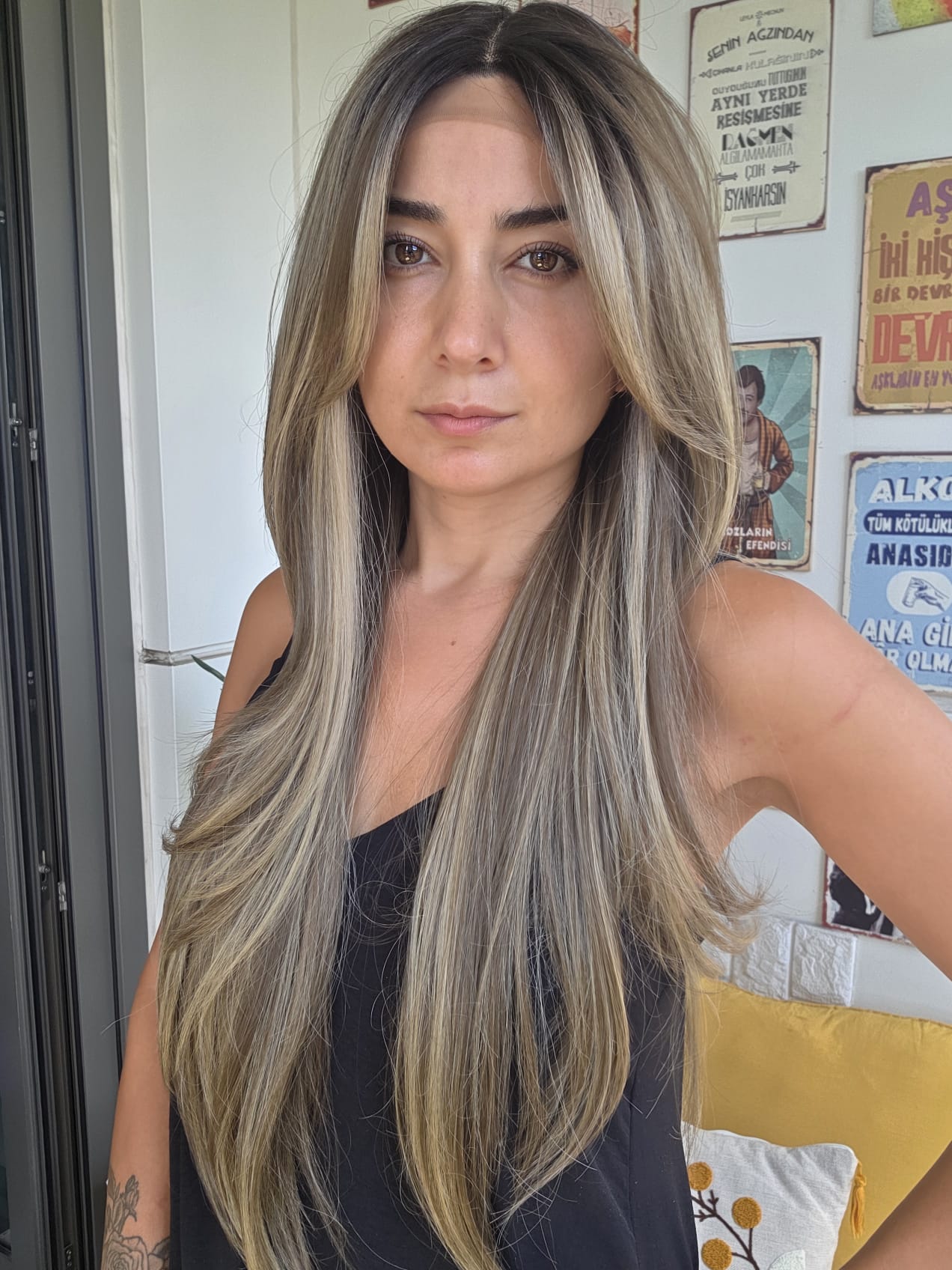 SENTETİK TÜL PERUK 19NO