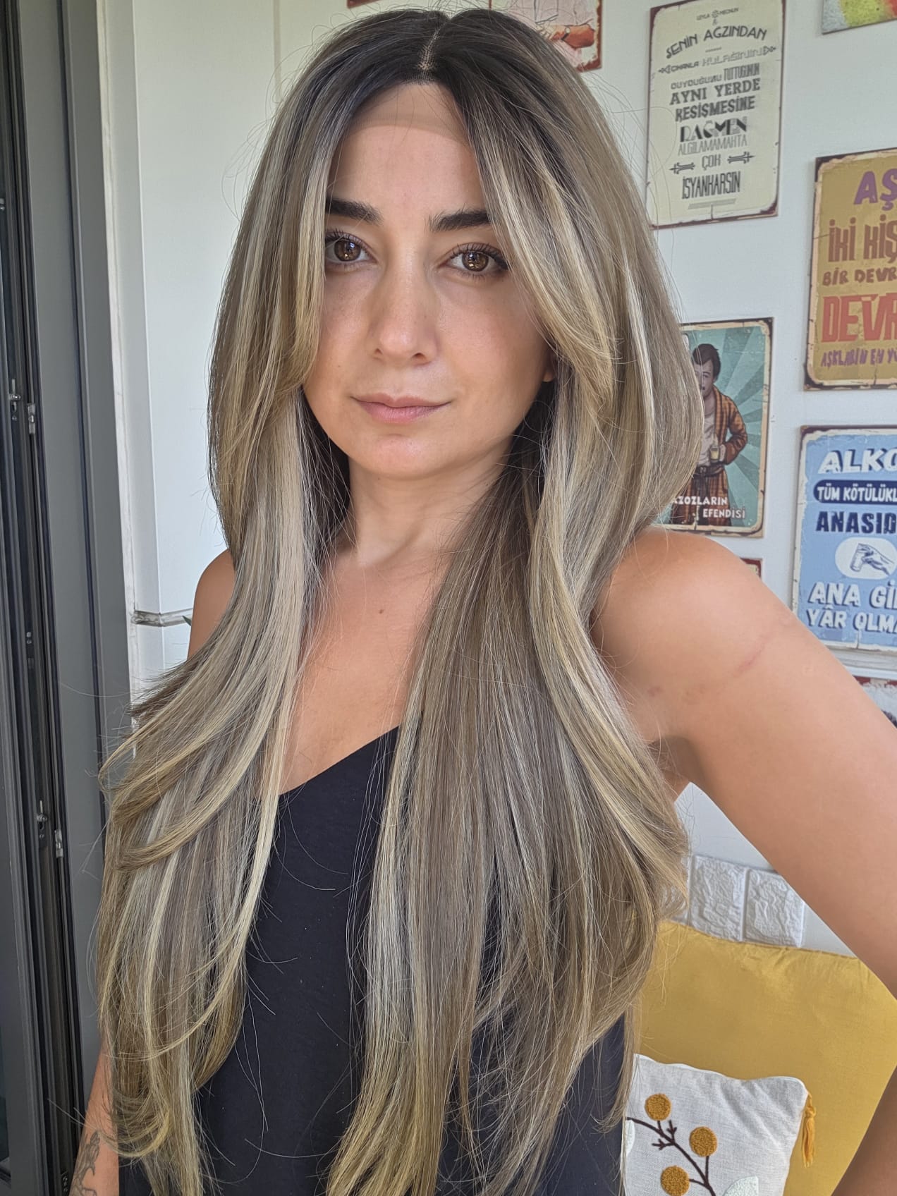 SENTETİK TÜL PERUK 19NO