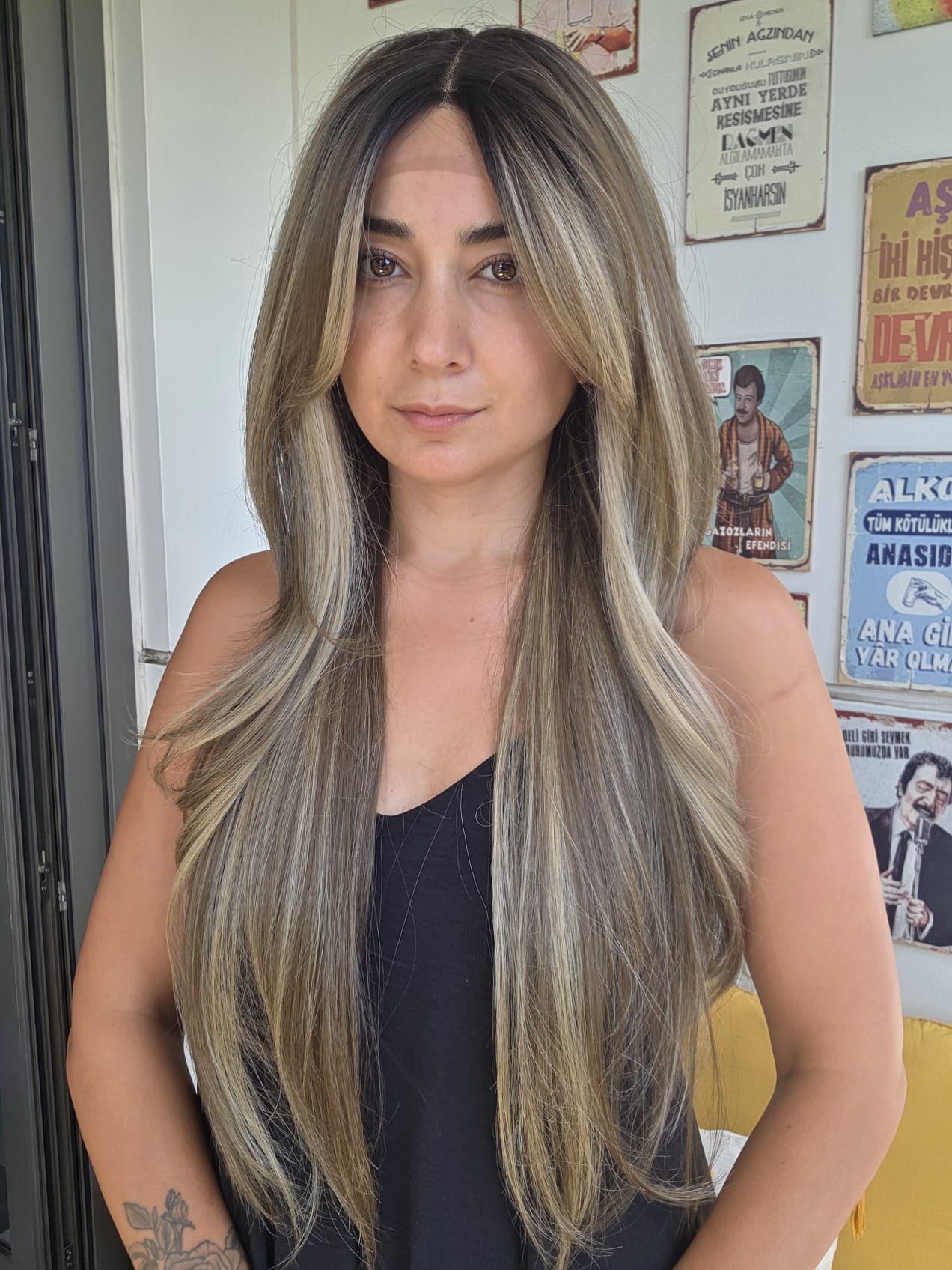 SENTETİK TÜL PERUK 19NO