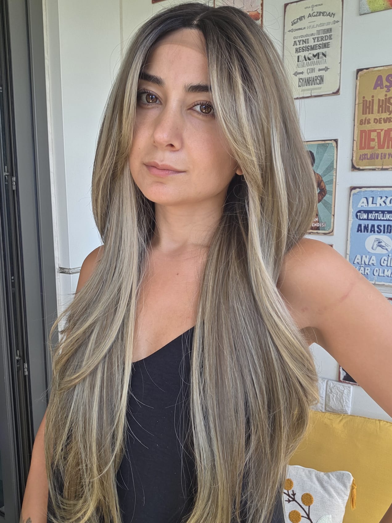 SENTETİK TÜL PERUK 19NO