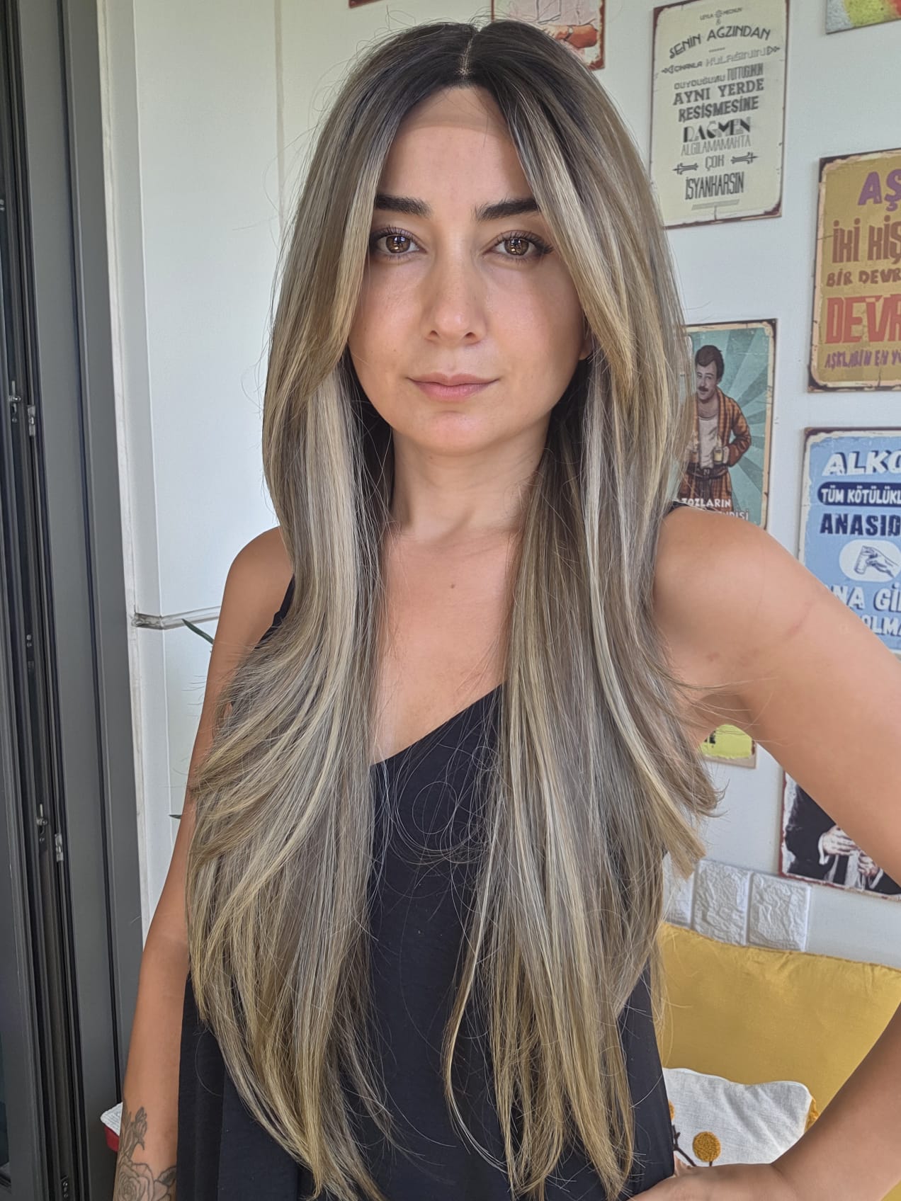 SENTETİK TÜL PERUK 19NO