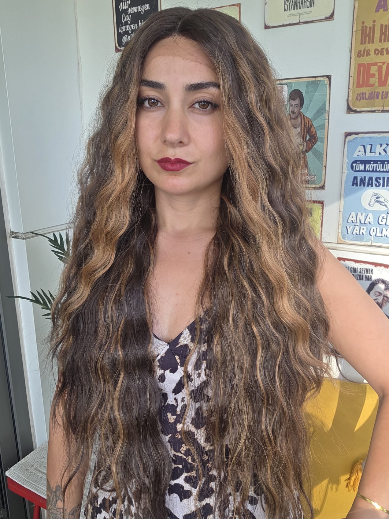 SENTETİK TÜL PERUK 68