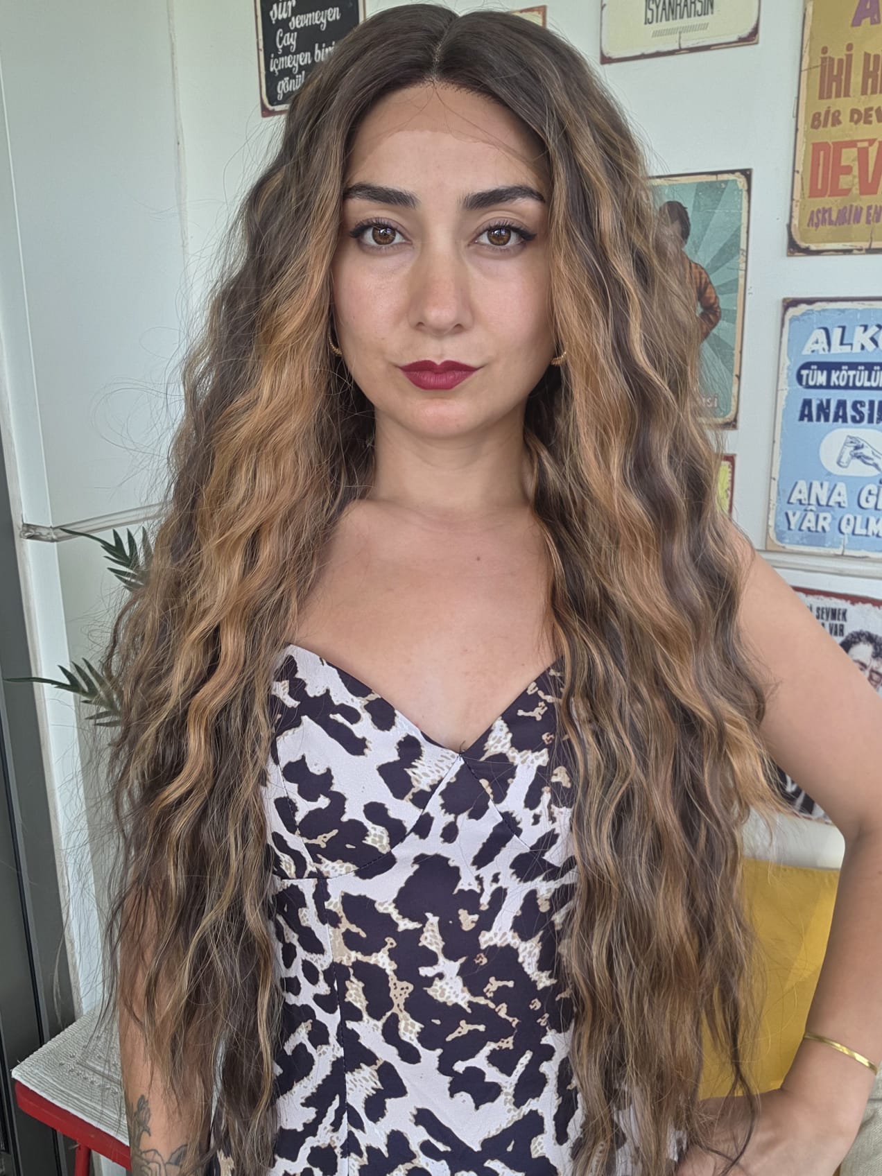 SENTETİK TÜL PERUK 68