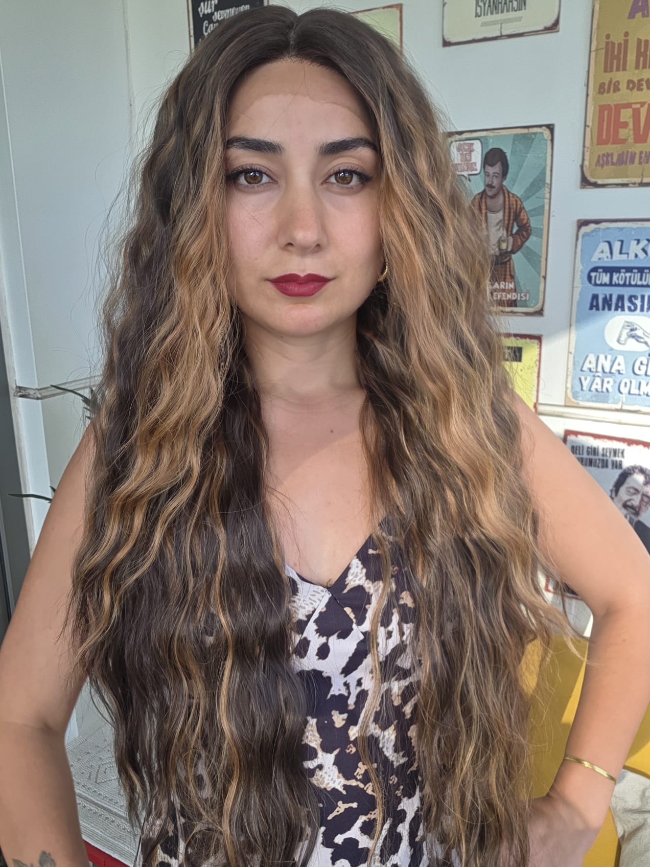 SENTETİK TÜL PERUK 68
