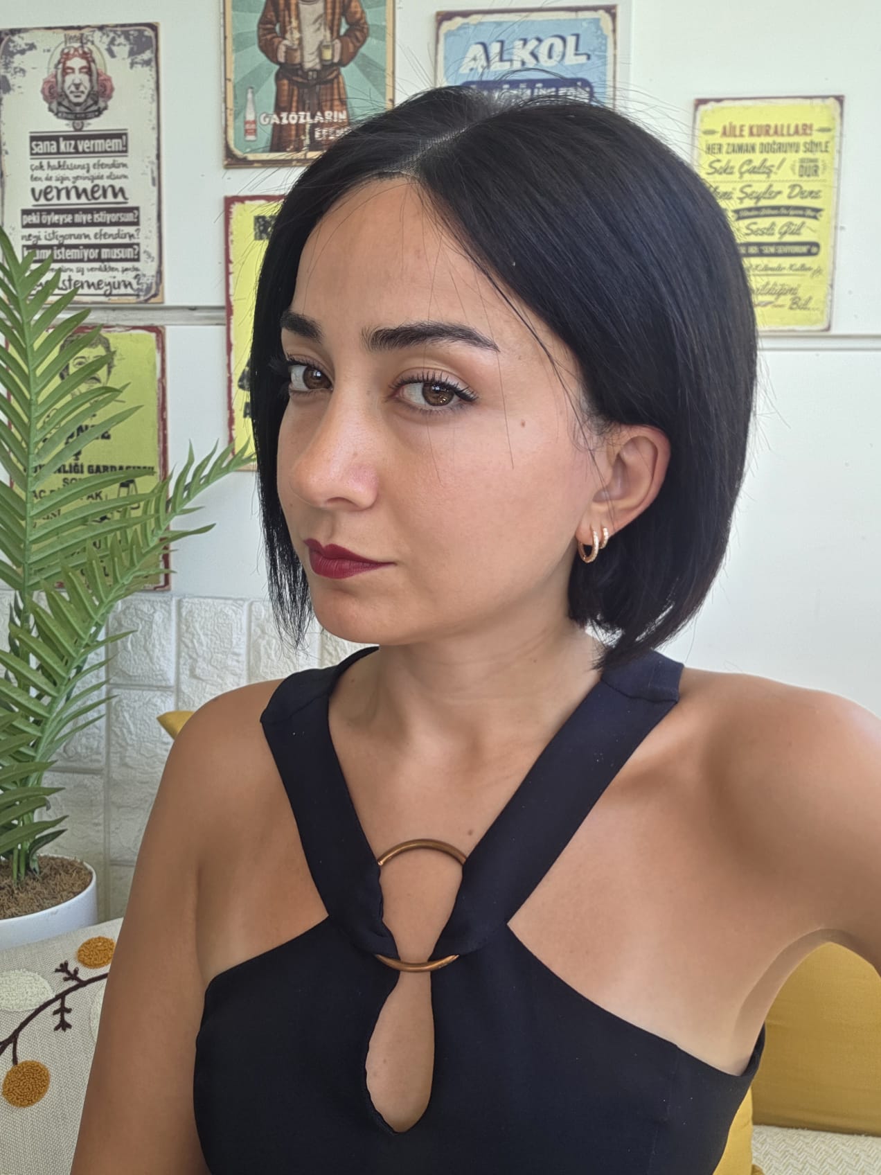 GERÇEK SAÇ TÜL PERUK 06NO