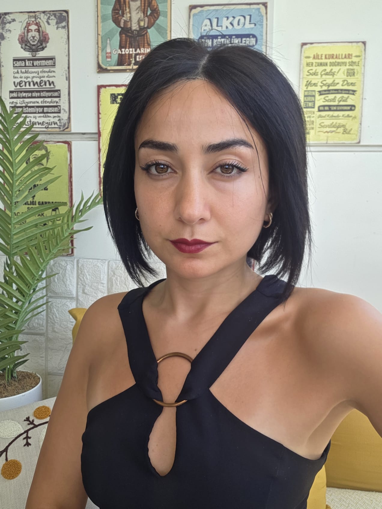 GERÇEK SAÇ TÜL PERUK 06NO