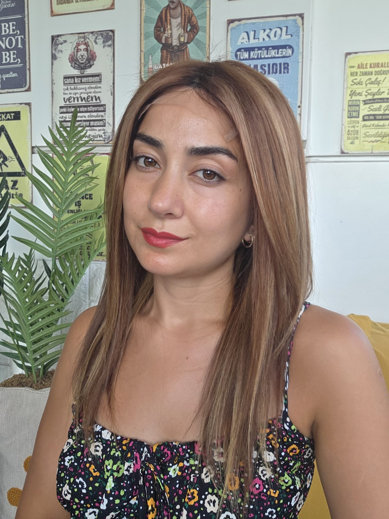 GERÇEK SAÇ TÜL PERUK 29NO