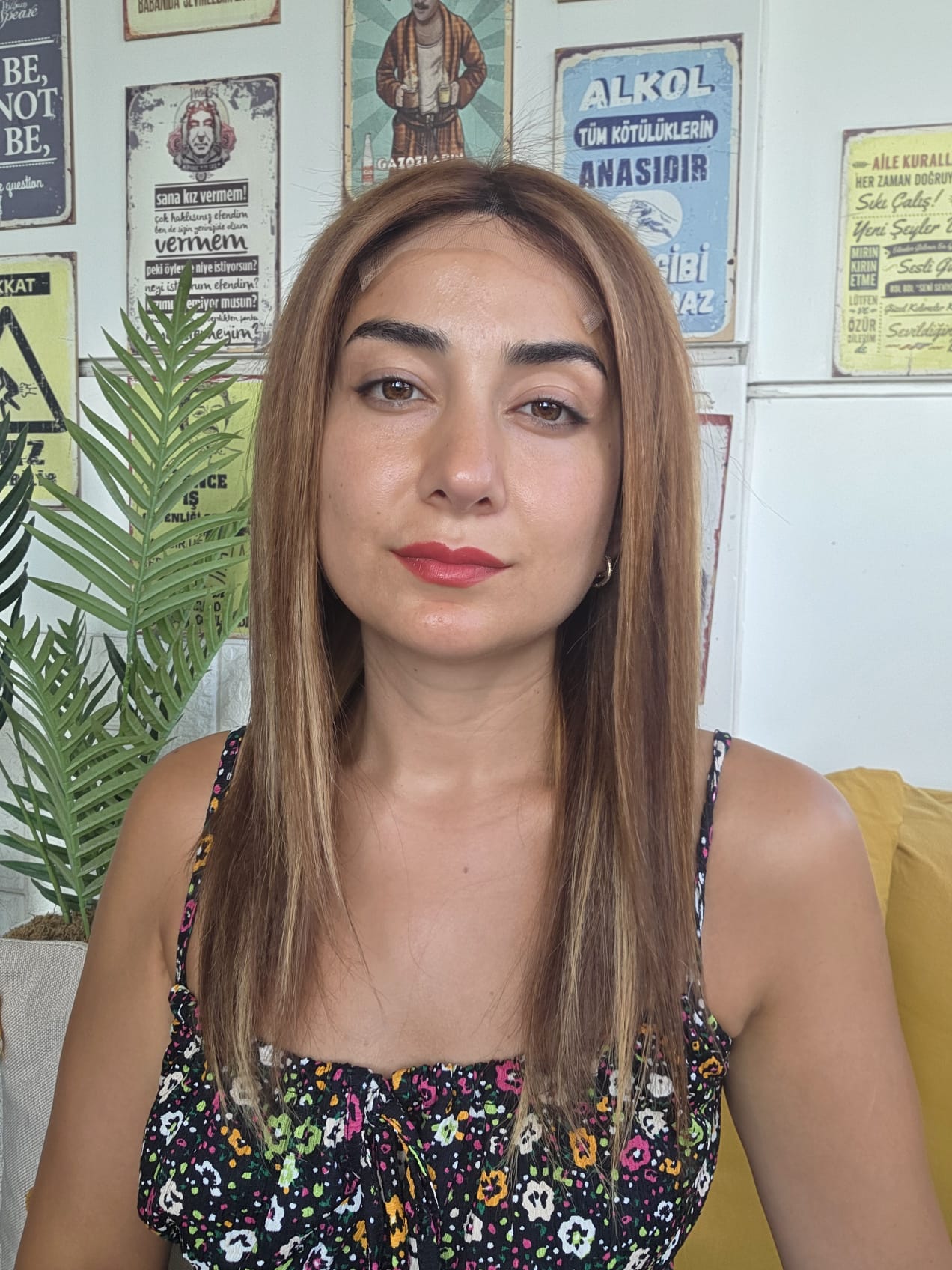GERÇEK SAÇ TÜL PERUK 29NO