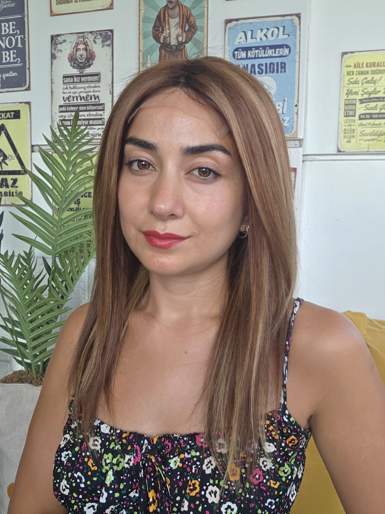 GERÇEK SAÇ TÜL PERUK 29NO