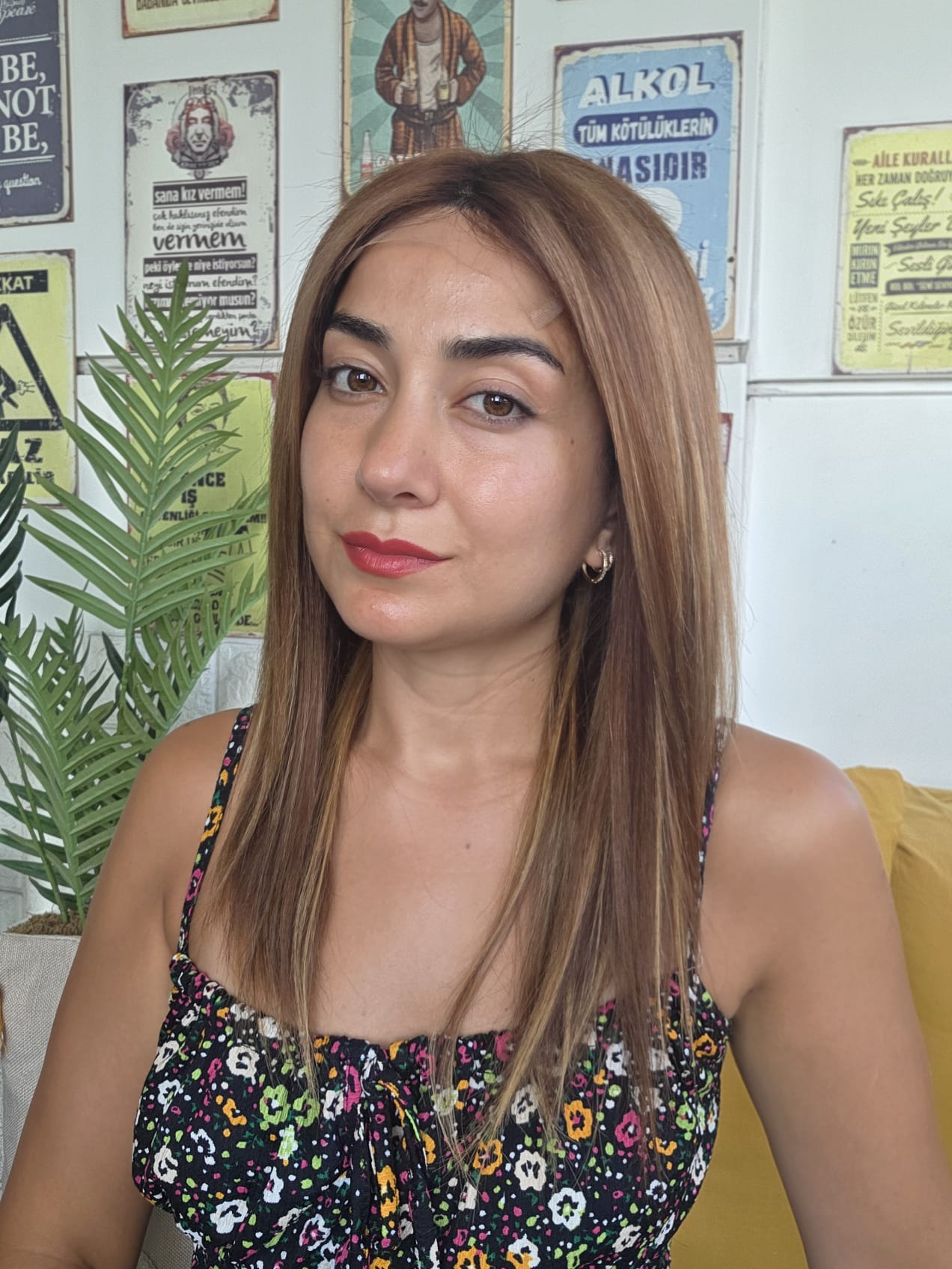 GERÇEK SAÇ TÜL PERUK 29NO