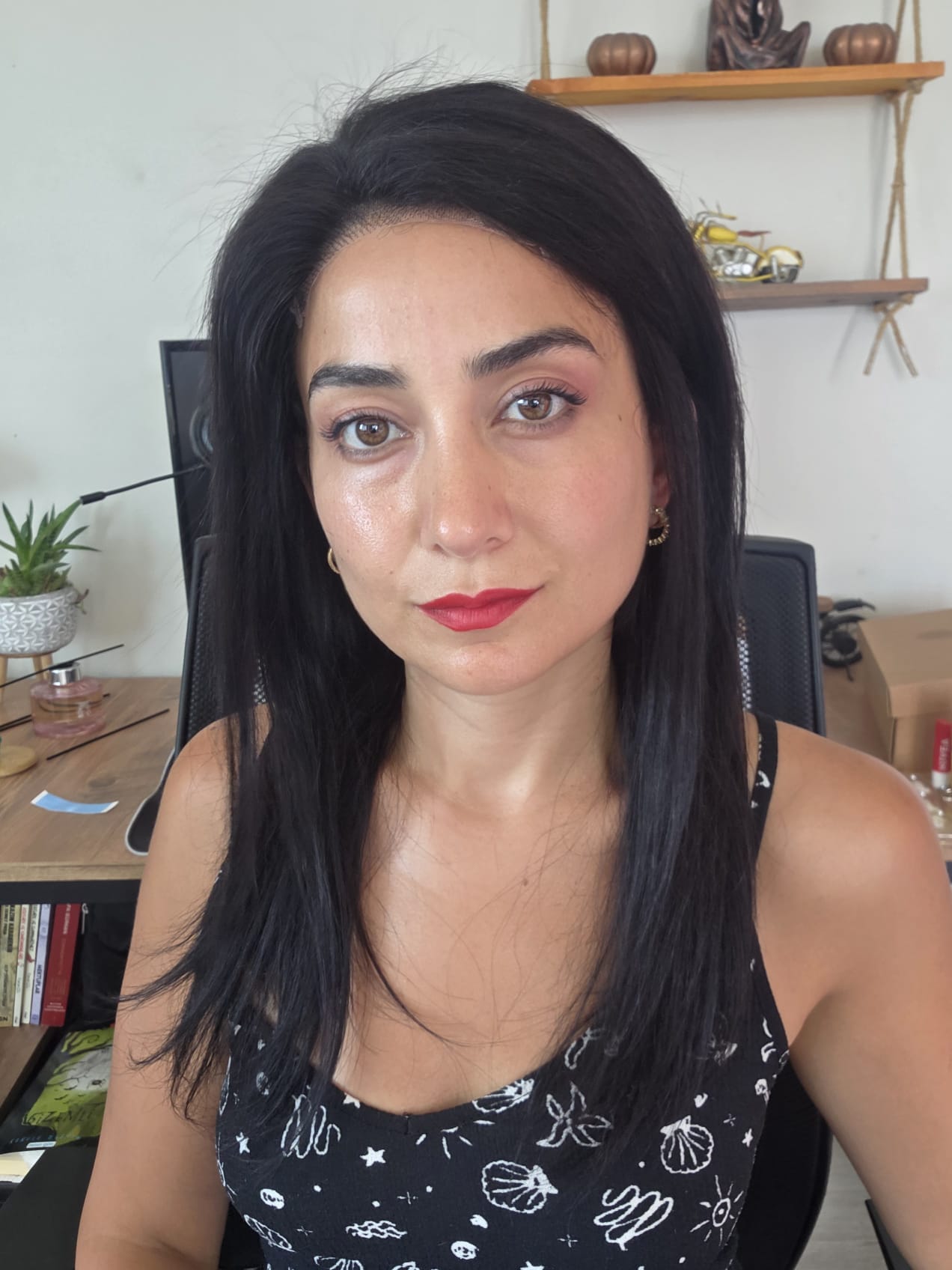 GERÇEK SAÇ TÜL PERUK 74NO