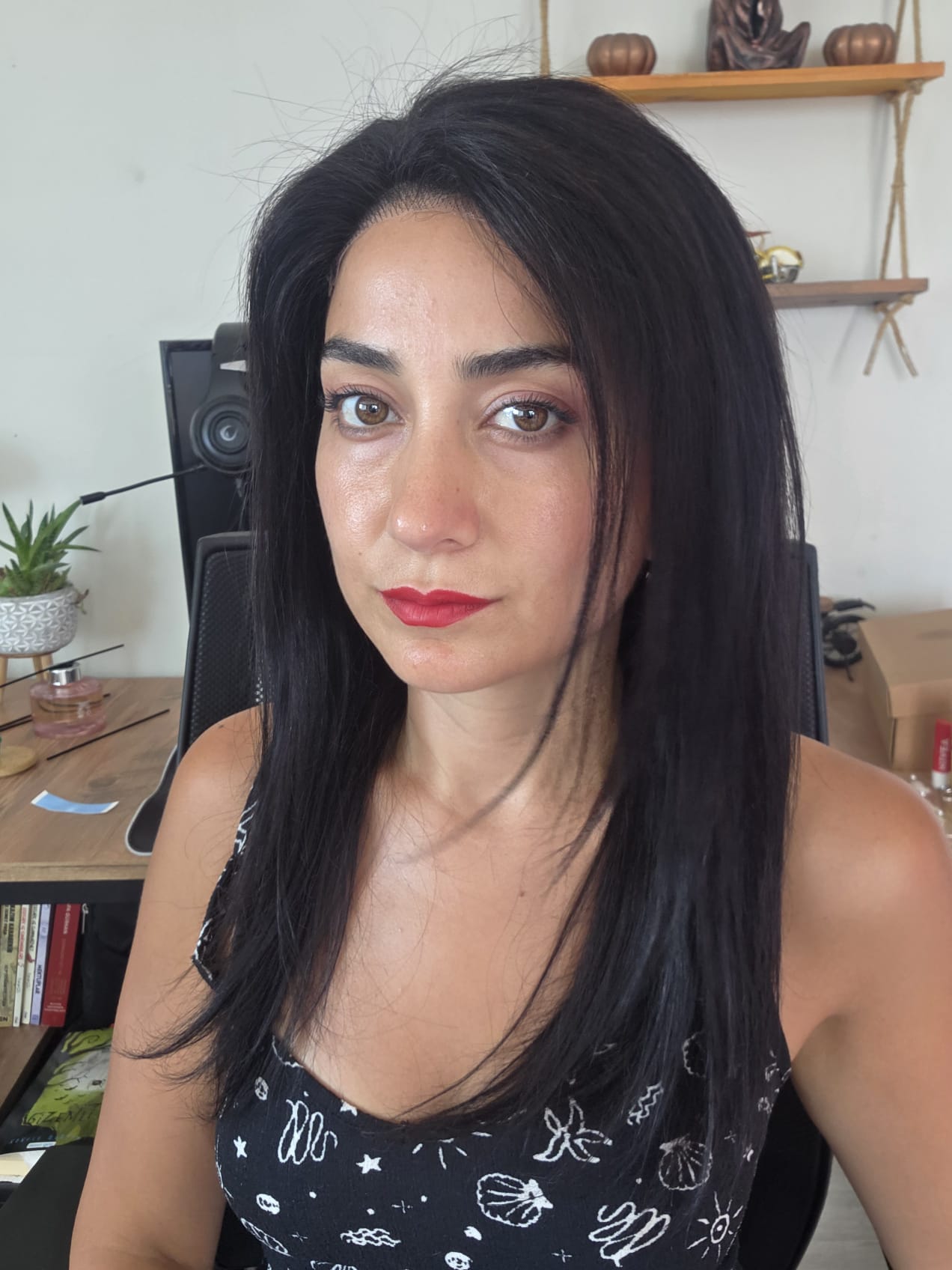 GERÇEK SAÇ TÜL PERUK 74NO