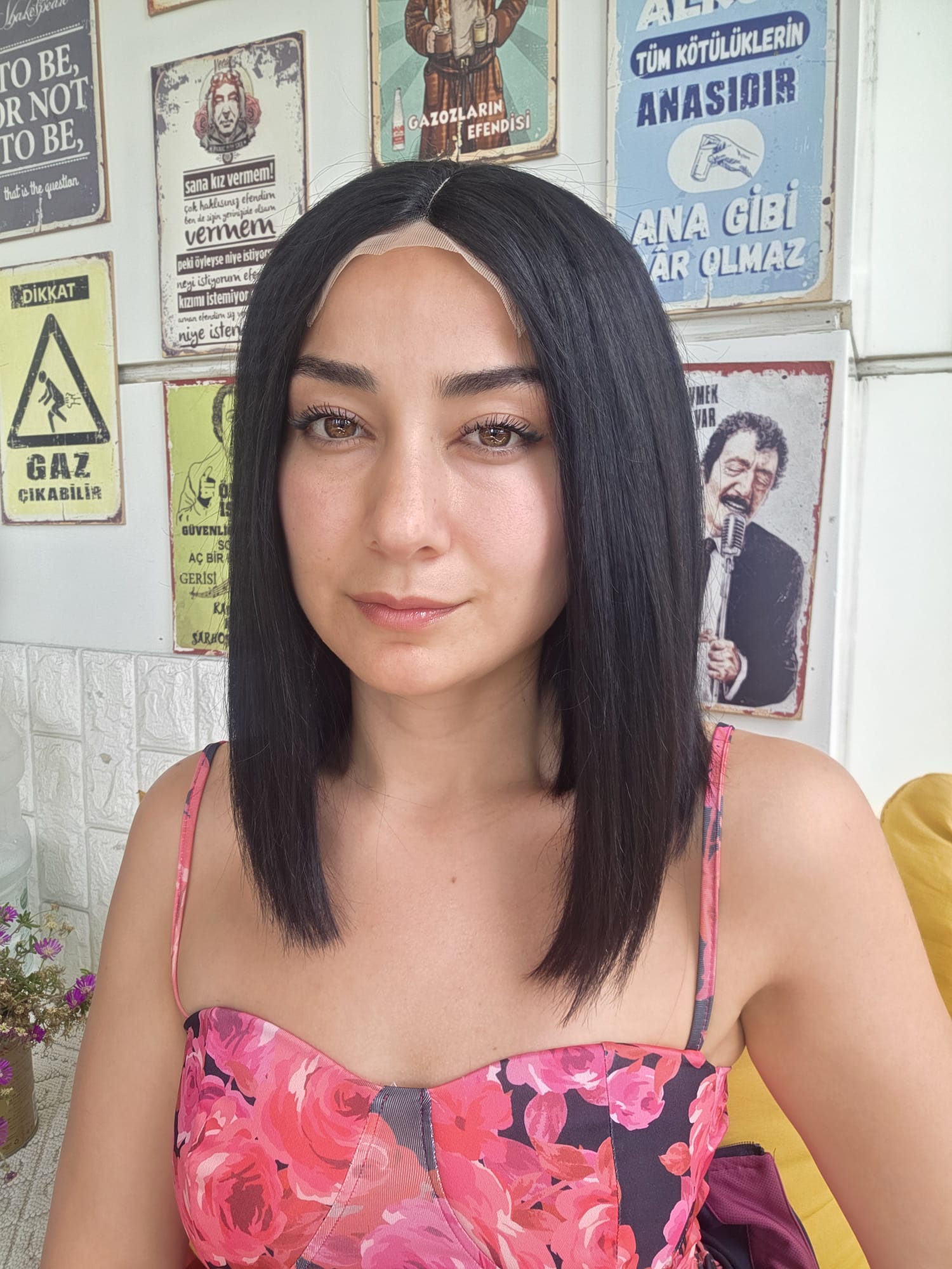 GERÇEK SAÇ TÜL PERUK A229NO