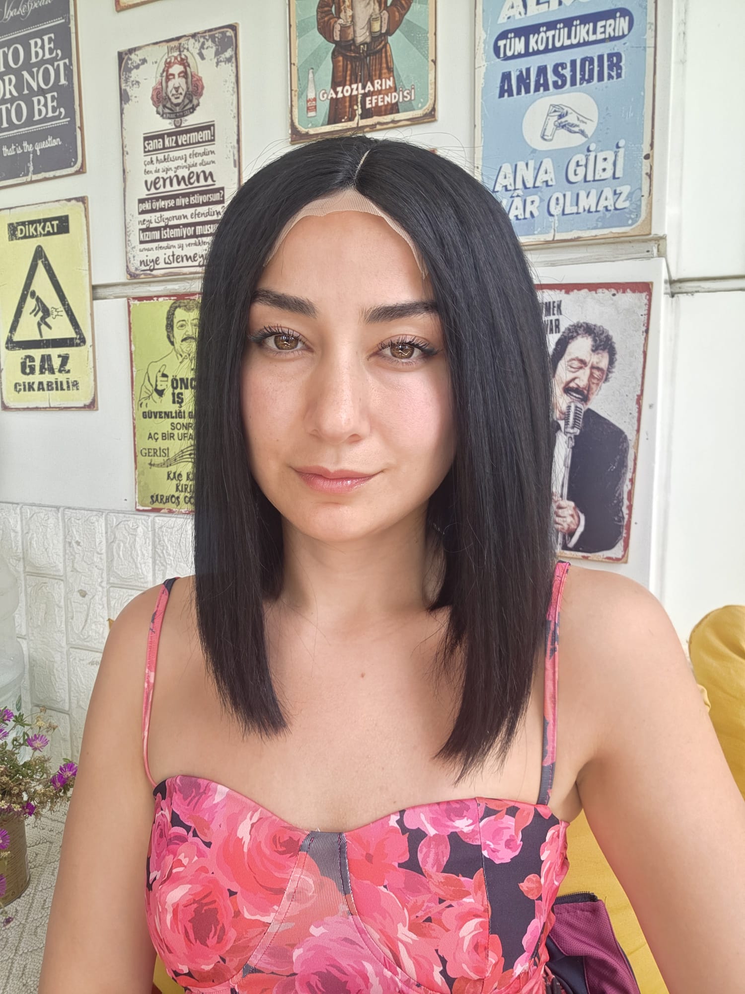 GERÇEK SAÇ TÜL PERUK A229NO