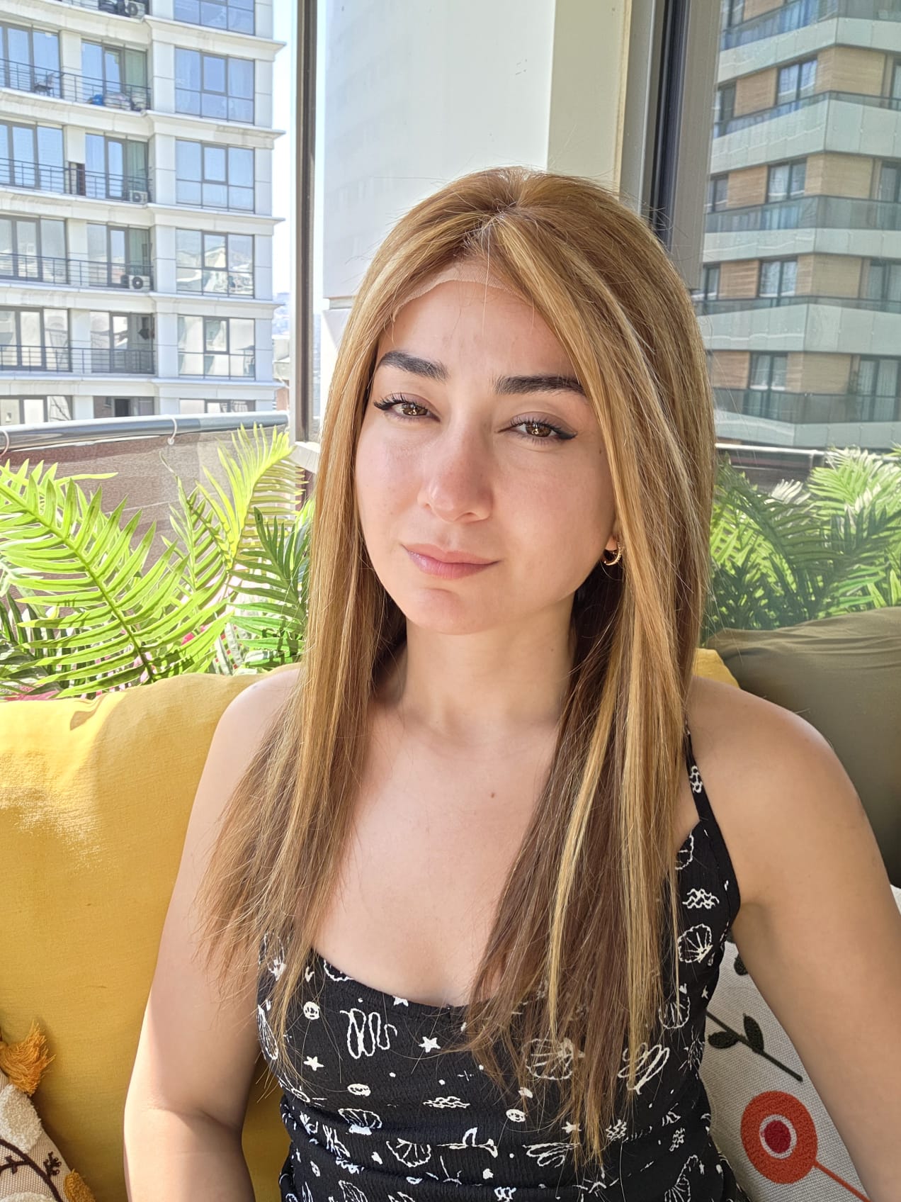 GERÇEK SAÇ TÜL PERUK A77 NO