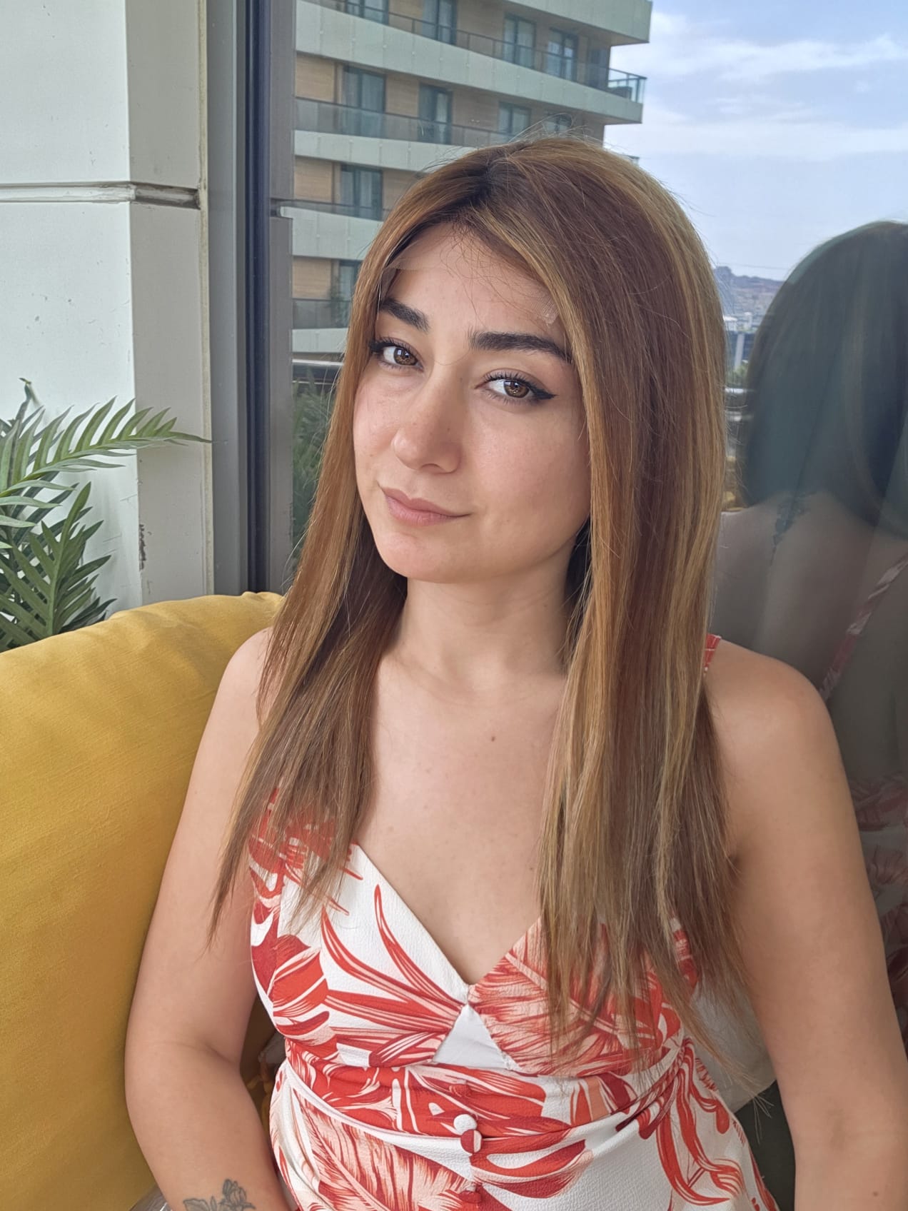 GERÇEK SAÇ TÜL PERUK B2 NO