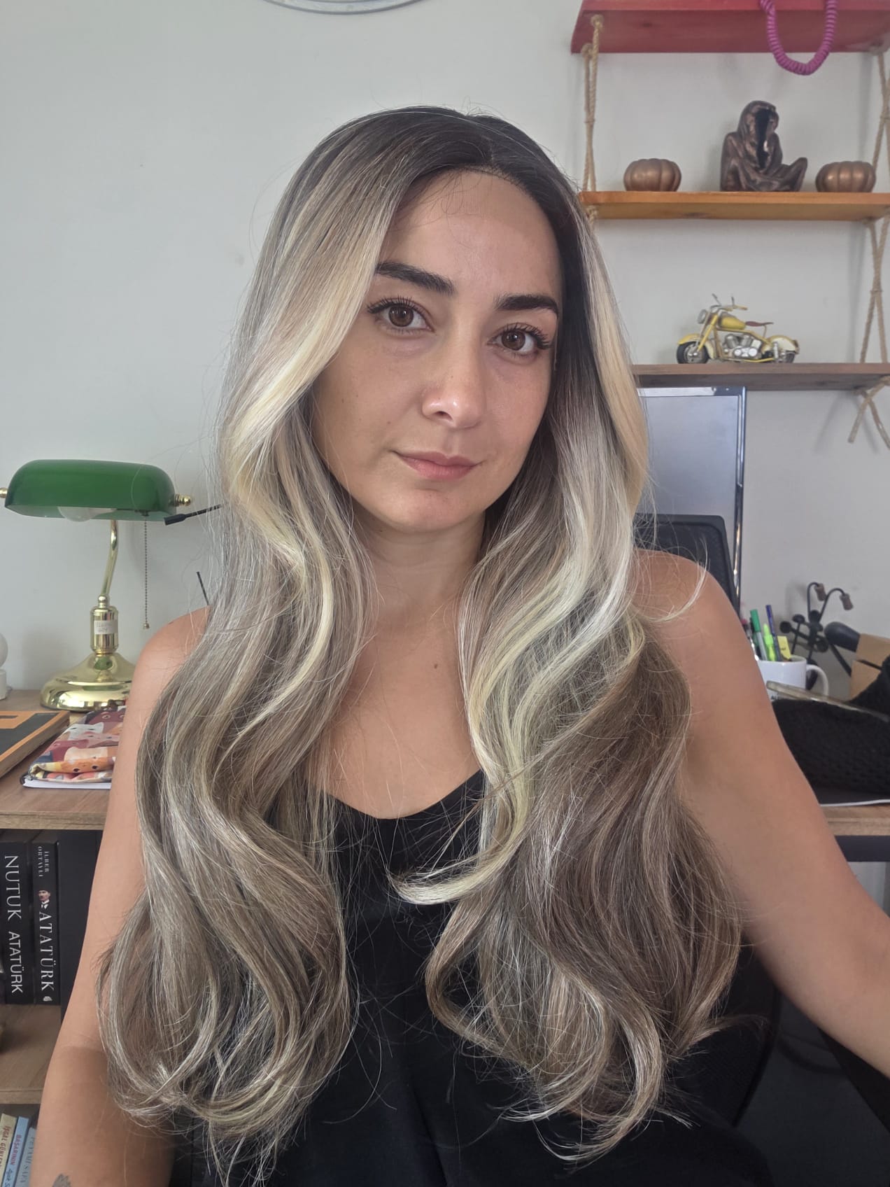 SENTETİK TÜL PERUK 12 NO