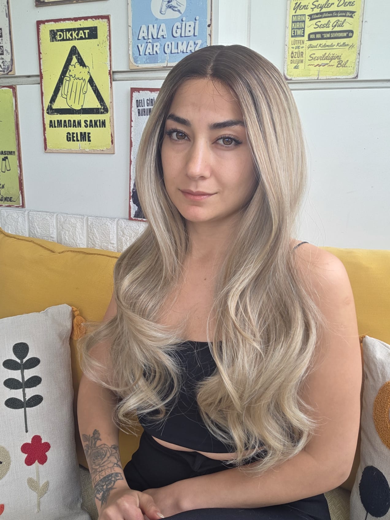 SENTETİK TÜL PERUK 20 NO