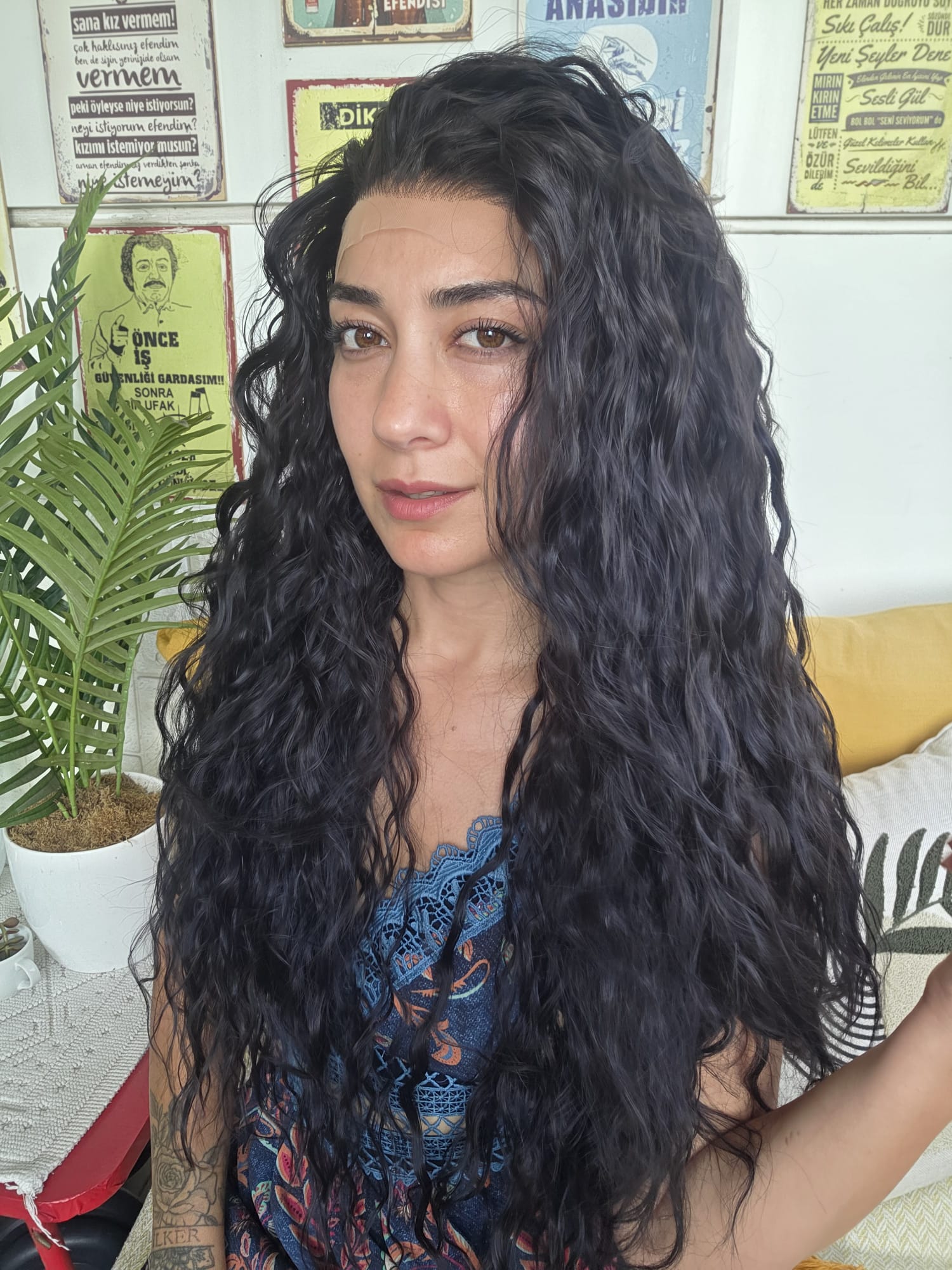 SENTETİK TÜL PERUK 31 NO