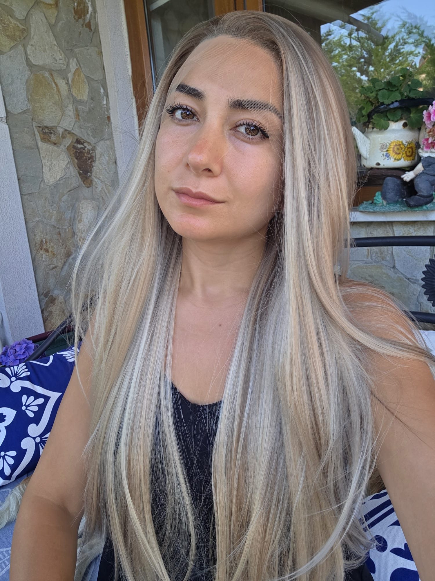 SENTETİK TÜL PERUK 622NO