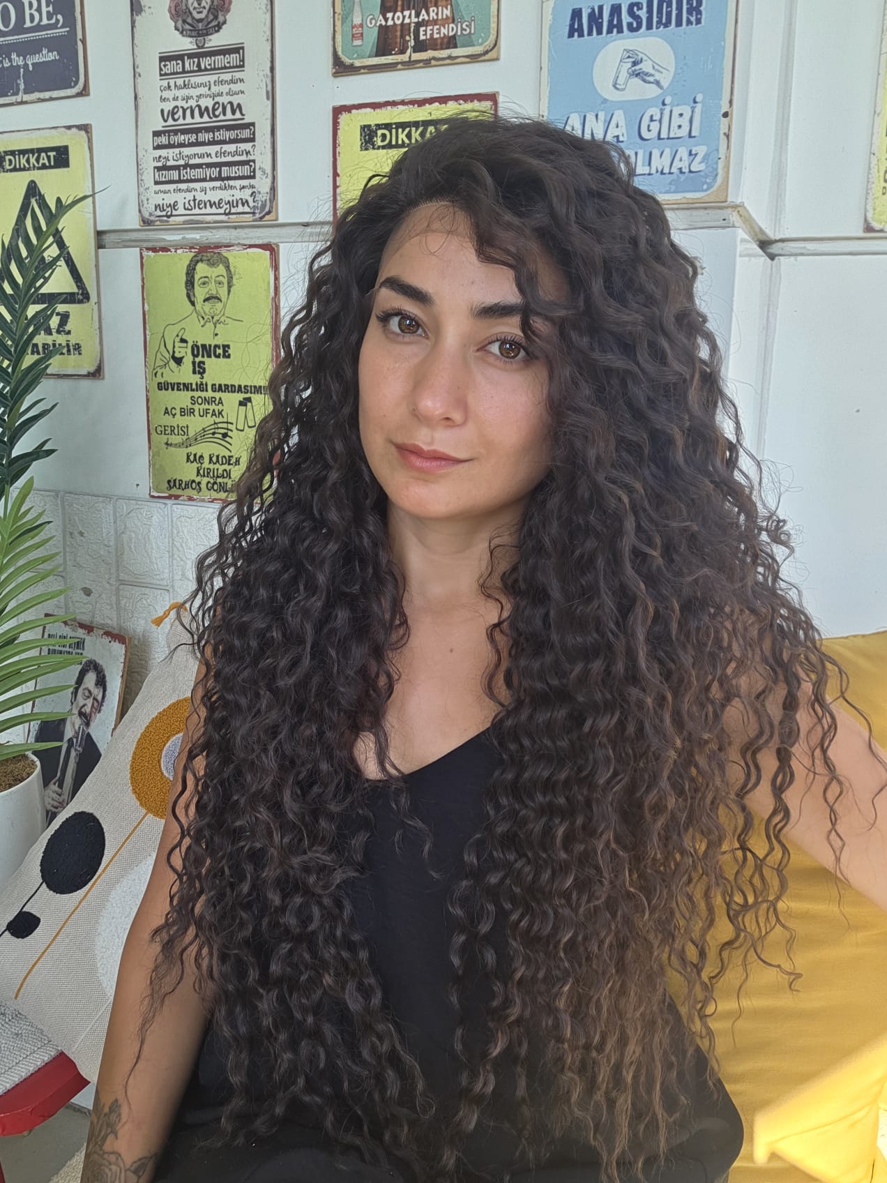 SENTETİK TÜL PERUK 67NO