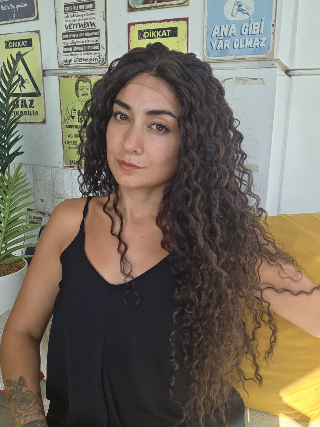 SENTETİK TÜL PERUK 67NO