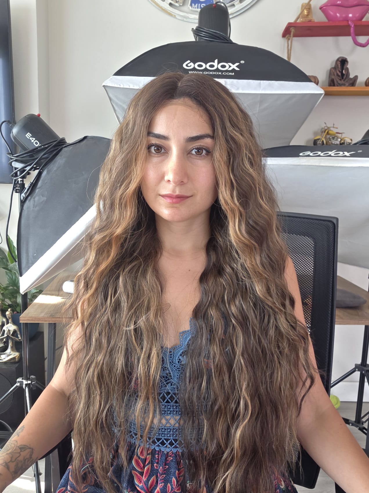 SENTETİK TÜL PERUK 68 NO