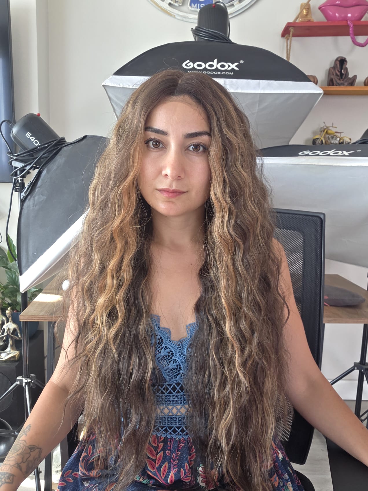 SENTETİK TÜL PERUK 68 NO