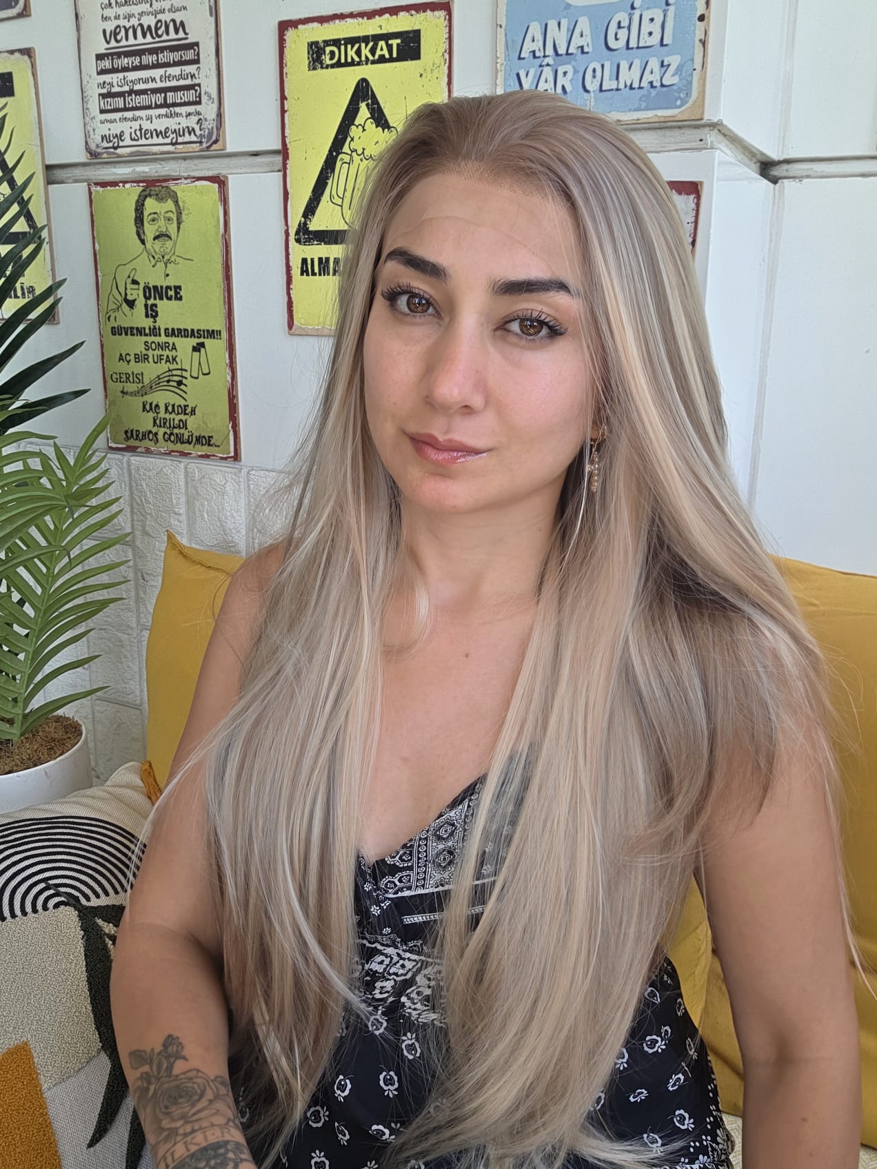 SENTETİK TÜL PERUK C622 NO