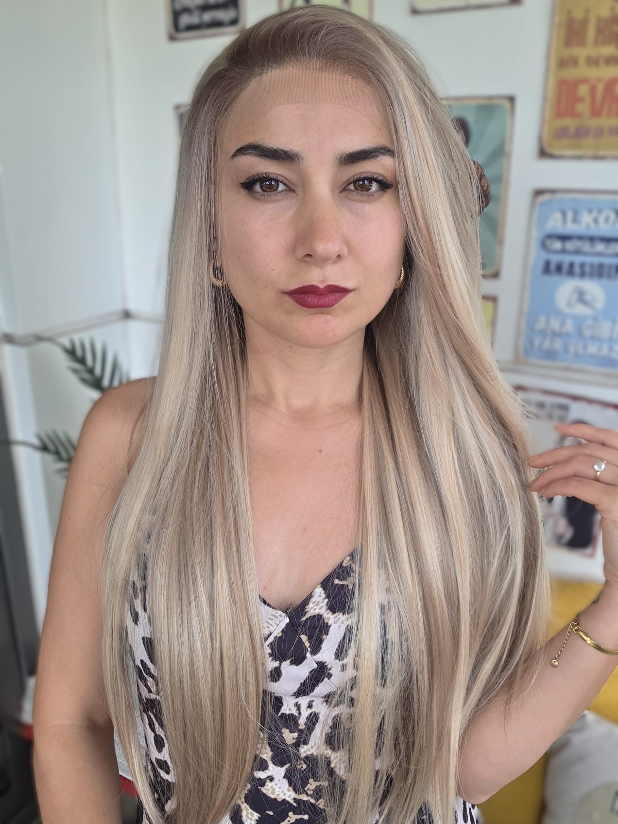 SENTETİK TÜL PERUK C622 NO