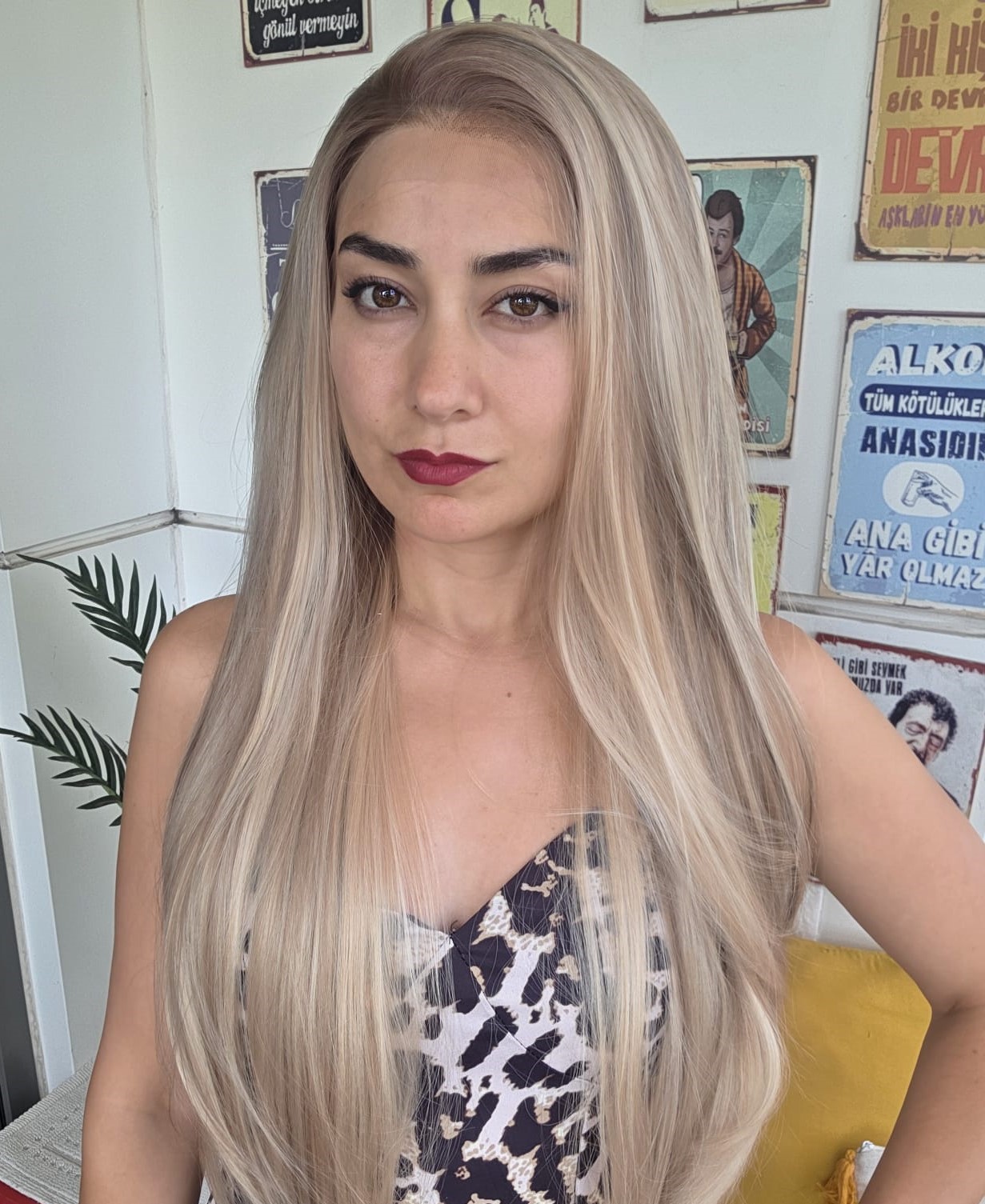SENTETİK TÜL PERUK C622 NO