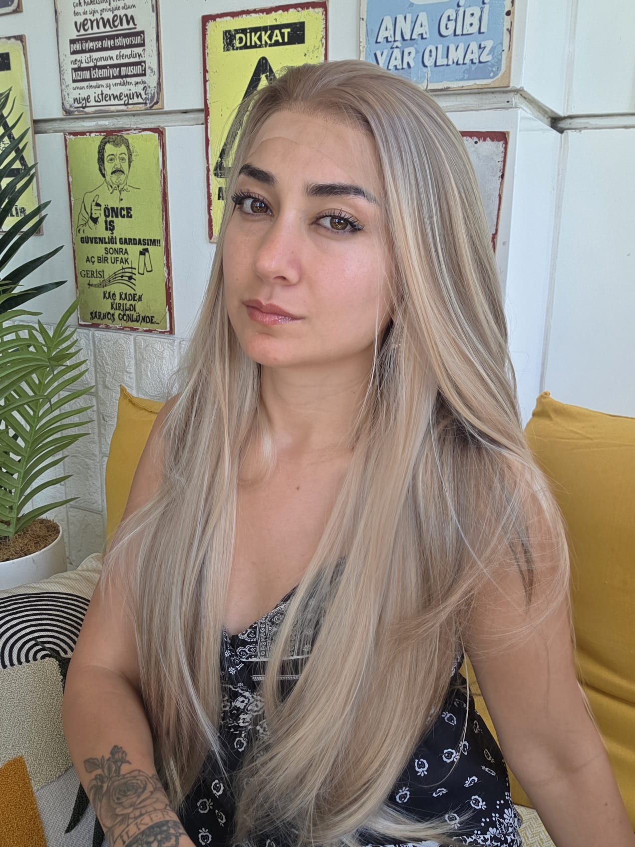 SENTETİK TÜL PERUK C622 NO