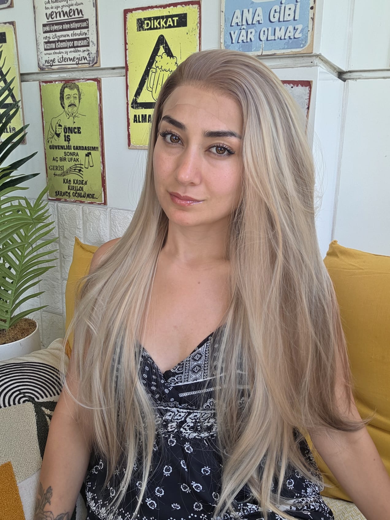 SENTETİK TÜL PERUK C622 NO