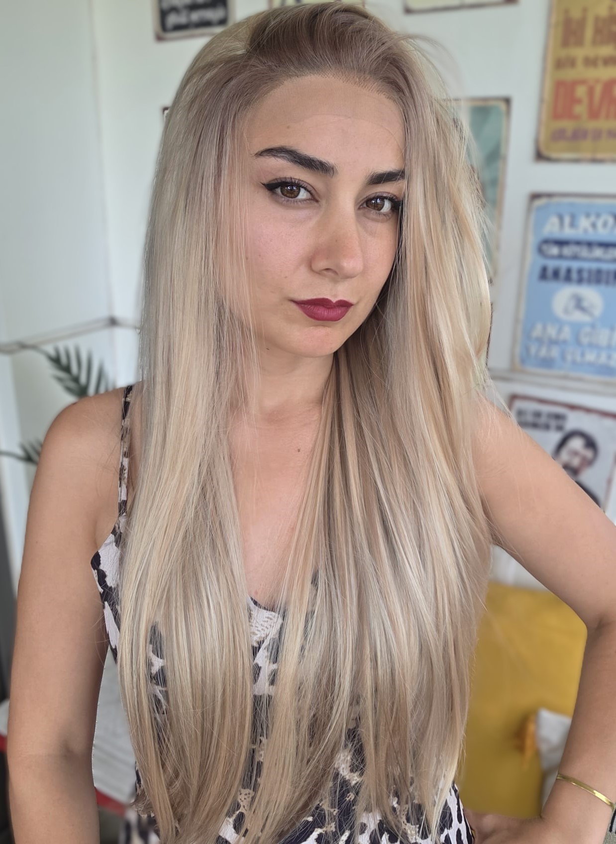SENTETİK TÜL PERUK C622 NO