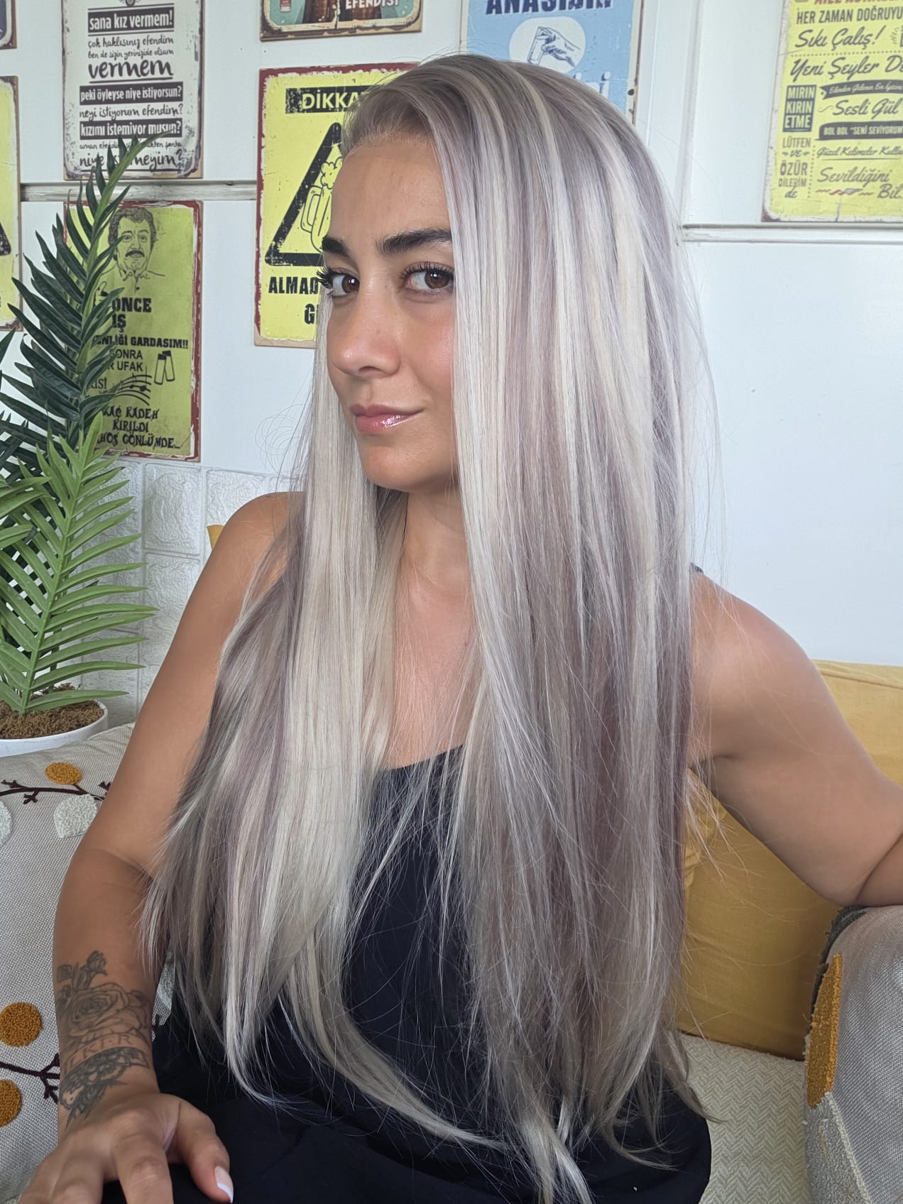 SENTETİK TÜL PERUK G622NO