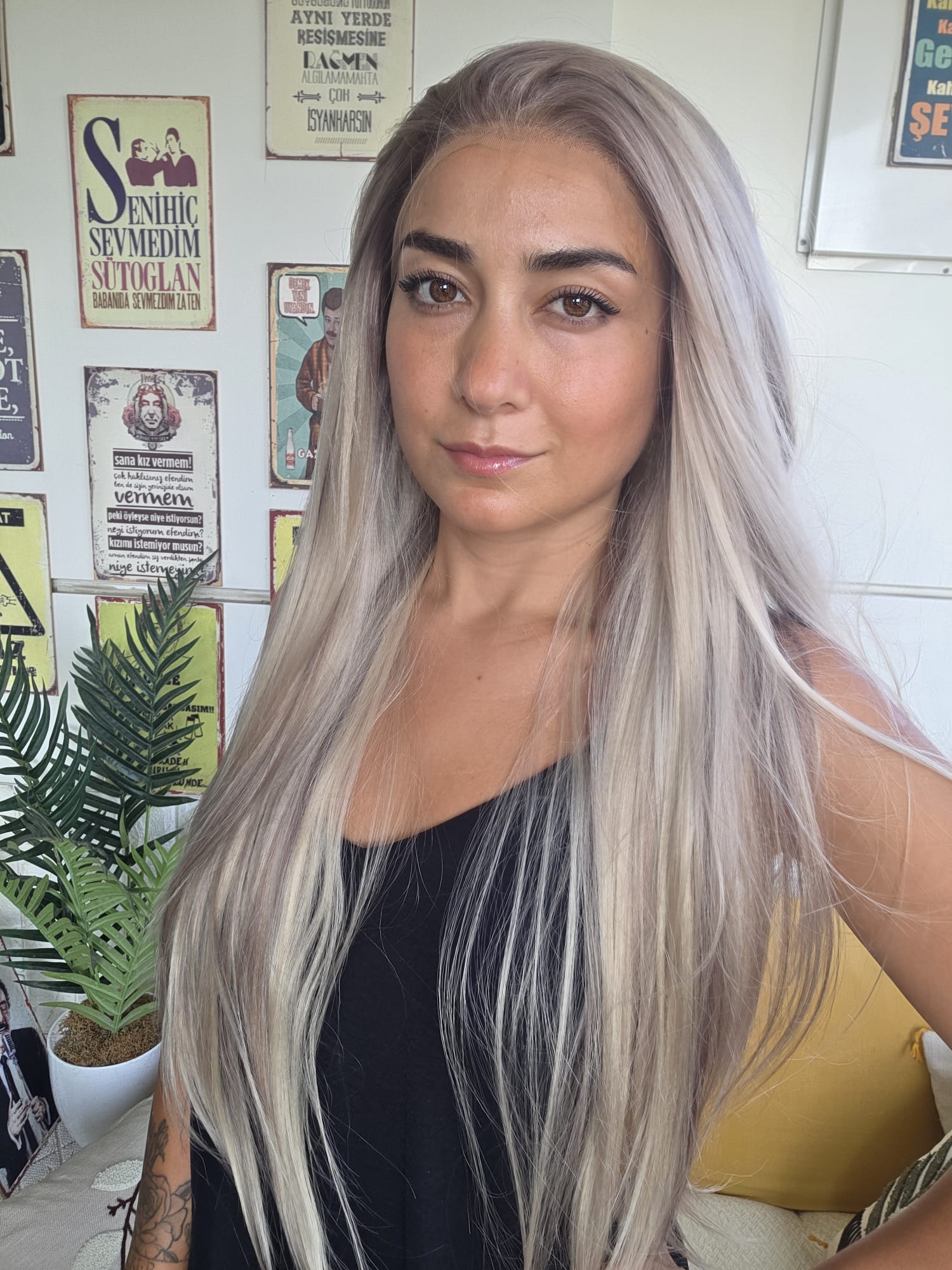 SENTETİK TÜL PERUK G622NO