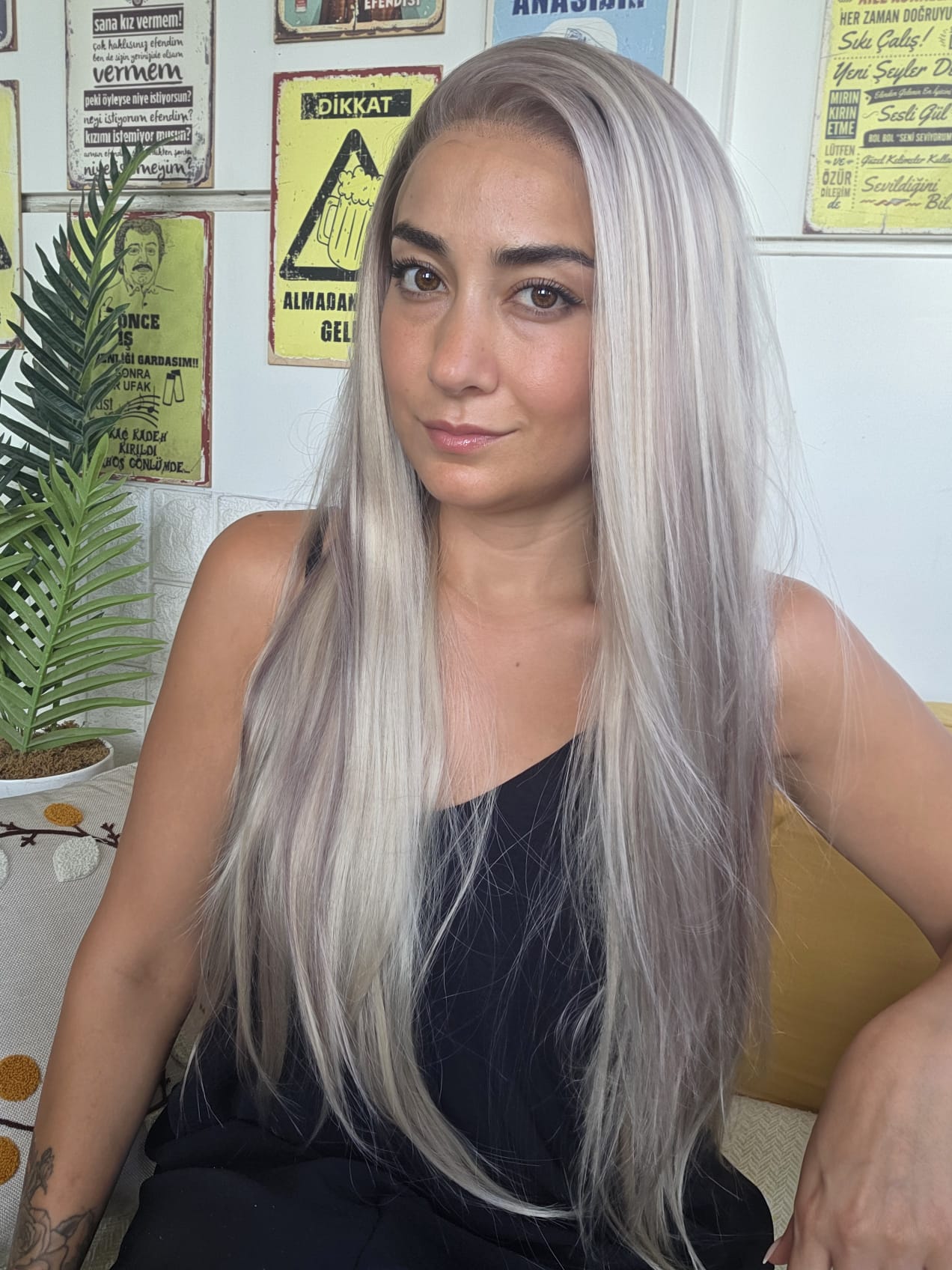 SENTETİK TÜL PERUK G622NO