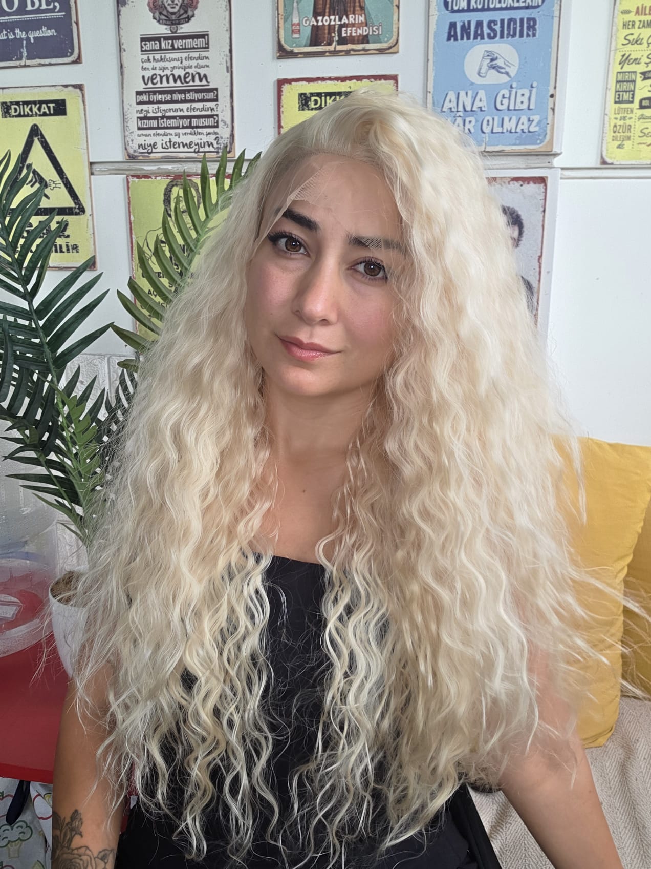 SENTETİK TÜL PERUK39NO