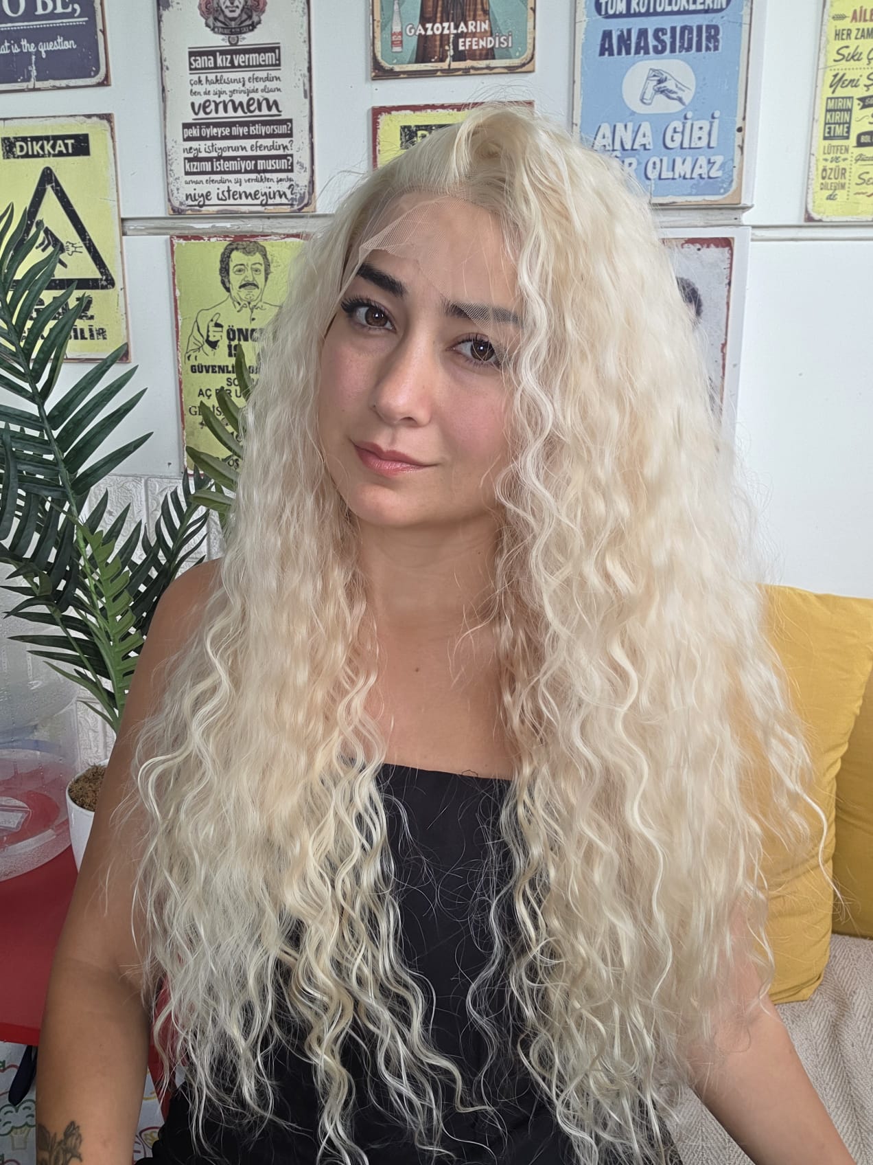 SENTETİK TÜL PERUK39NO