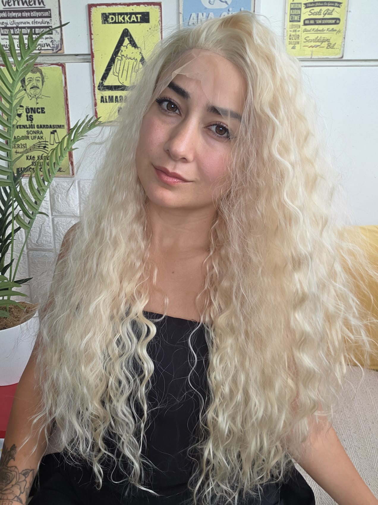 SENTETİK TÜL PERUK39NO