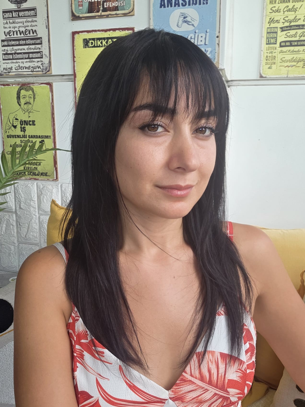 SİYAH GERÇEK SAÇ PERUK NO 03