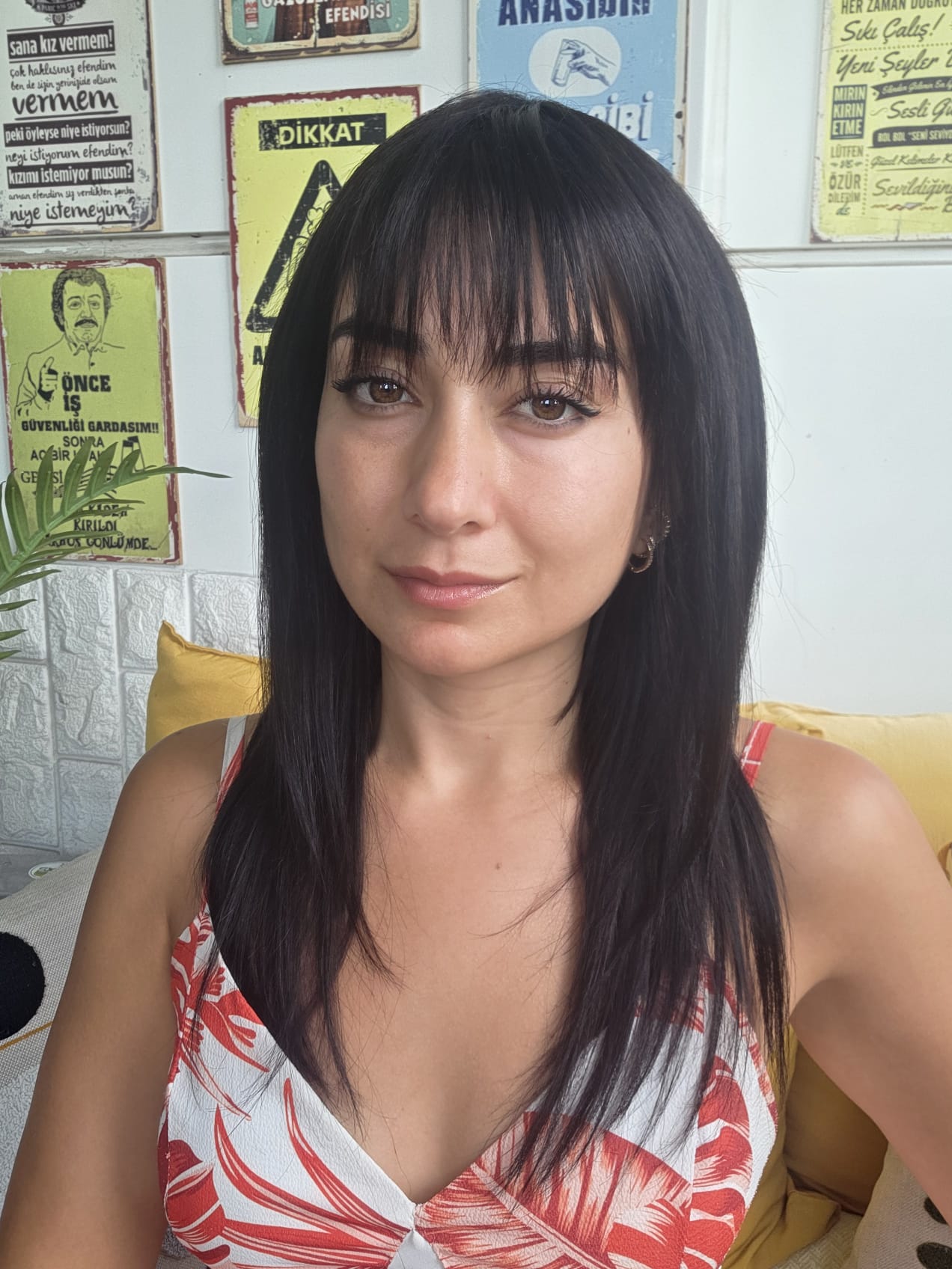 SİYAH GERÇEK SAÇ PERUK NO 03